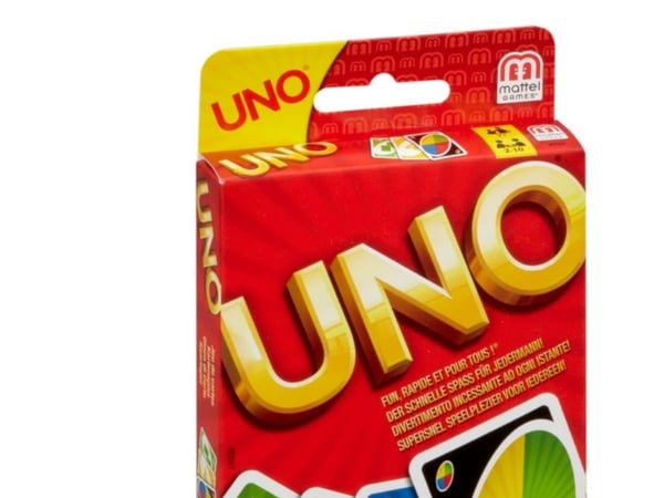 Mattel Games UNO, Kortspel, Kasta kort, 7 År, Familjespel