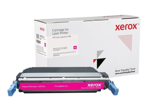 Everyday Magenta -värikasetti Xeroxilta, HP Q5953A -yhteensopiva, 10000 sivua- (006R04154), 10000 sivua, Magenta, 1 kpl