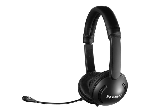Sandberg Office Saver - Hodesett - on-ear - kablet - 3,5 mm jakk