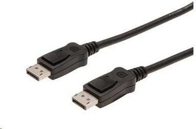 PremiumCord KPORT1-10, 10 m, DisplayPort, DisplayPort, Hankjønn, Hankjønn, 3840 x 2160 piksler