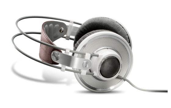AKG K 701, Koblet med ledninger (ikke trådløs), 10 - 39800 Hz, Musikk, 235 g, Hodetelefoner, Hvit, Brun