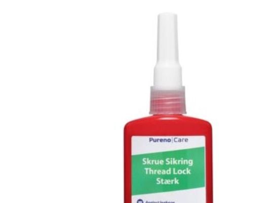Pureno skruesikring 50ml - Anvendes til stærk forsegling med styrke 26-55 Nm.