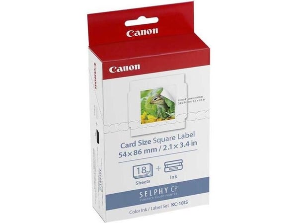 Canon 7429B001, Valkoinen, Mustesuihku, 54 x 86 mm