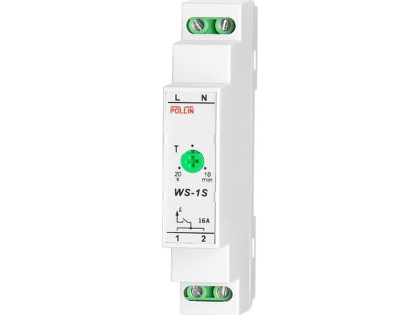 Pollinas Portaikkoautomaatti 16A 20 s-10 min. 230V AC 1Z WS-1S - WS-1S WS-1S