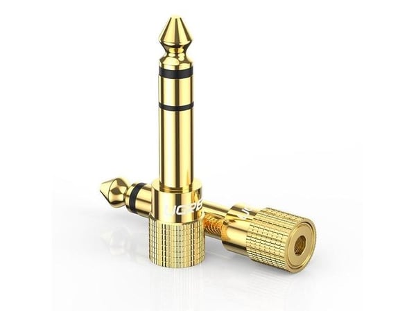 UGREEN 20503 adapter/adapter from 6.5mm jack to 3.5mm mini jack - Gold