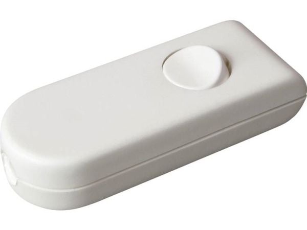 interBär 8093-208.01 Snorafbryder Hvid, Rød 1 x Off/On 2 A 1 stk 1 stk