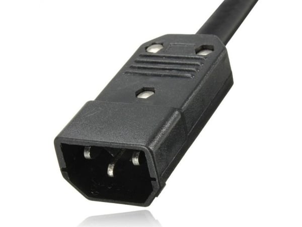 Techly 107746 PDU-stativ 19" 1U strømskinne, 8x Schuko, 250V/16A, C14-kabel 2m for UPS