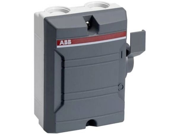 ABB BWS316TPN, Kabel, 3P, Plast, Grå, 111 mm, 60 mm