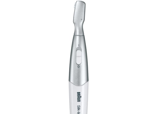 Braun Silk-épil FG 1100, Hopea, Valkoinen, Epilointi, Tarkkuus, AAA, 1.5 V, 120 min, 45 mm