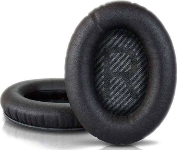 Mozos öronkuddar till Bose QC2/QC15/QC25/QC35/AE2, svarta