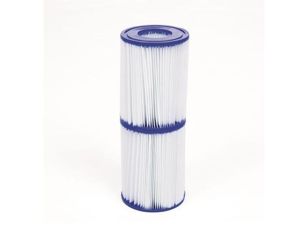 Bestway Fast Set 57289, 13807 l, Oppblåsbart basseng, Stige, Blå, 46 kg