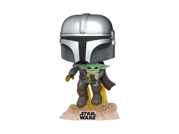 Funko POP Vinyl SW Mandalorian Flying w. Jetpack