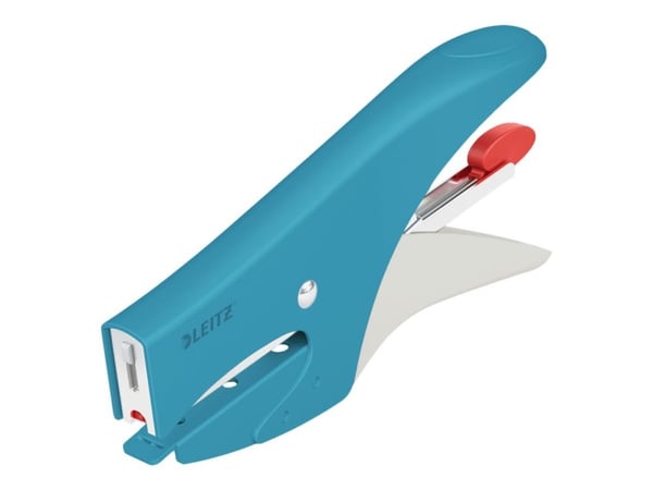 Leitz Cosy - Stifttang - 15 ark / 1.5 mm - No.10 - metall - bløt blått