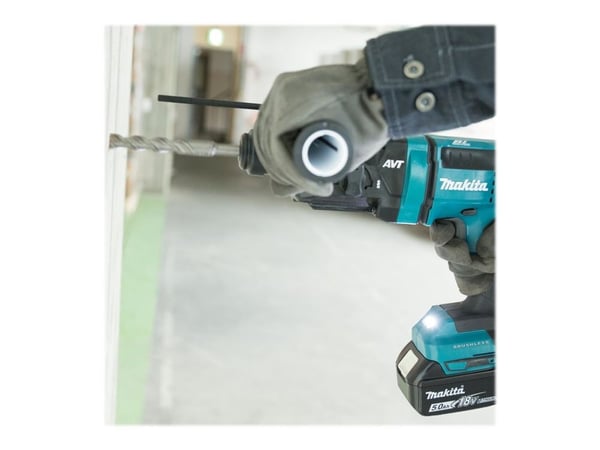 Makita DHR182Z - Roterende hammer - trådløs - 3-modus - SDS-plus 18 mm - 1.7 joule - uten batteri - 18 V