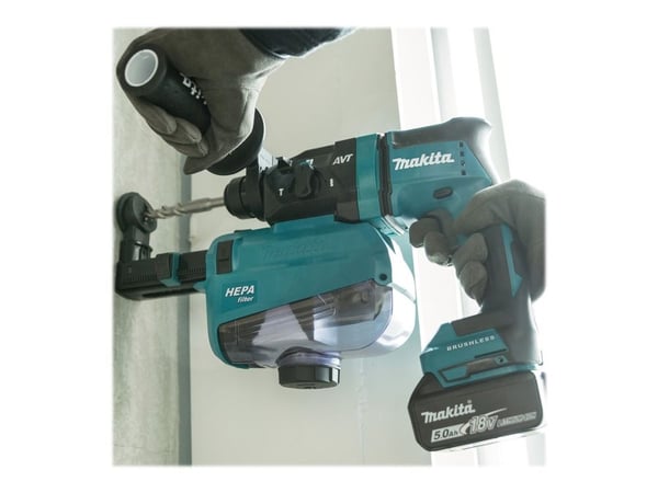 Makita DHR182Z - Roterende hammer - trådløs - 3-modus - SDS-plus 18 mm - 1.7 joule - uten batteri - 18 V