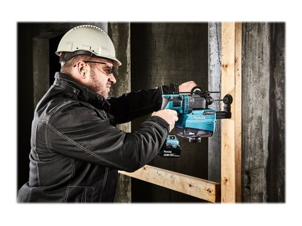 Makita DHR182Z - Roterende hammer - trådløs - 3-modus - SDS-plus 18 mm - 1.7 joule - uten batteri - 18 V
