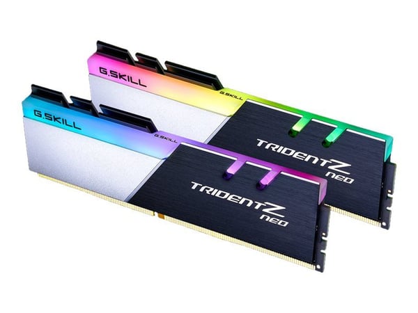 G.Skill TridentZ Neo Series - DDR4 - Kit - 32 GB: 2 x 16 GB - DIMM 288-PIN - 3600 MT/s / PC4-28800 - CL16 - 1,35 V - puskuroimaton - ei-ECC - harja...