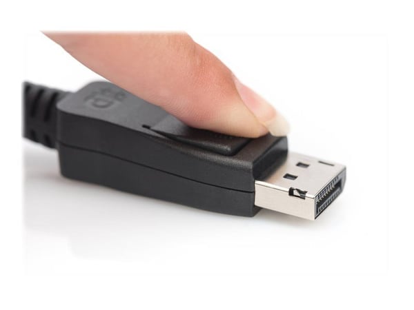 DIGITUS - DisplayPort-kabel - DisplayPort (hann) til DisplayPort (hann) - DisplayPort 1.4 - 5 m - 8K-støtte - svart