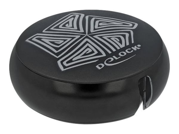 Delock - USB-kabel - USB (hann) til Micro-USB type B (hann) - 5 V - 2.1 A - 46/46 cm - tilbaketrekkbar, flat - svart