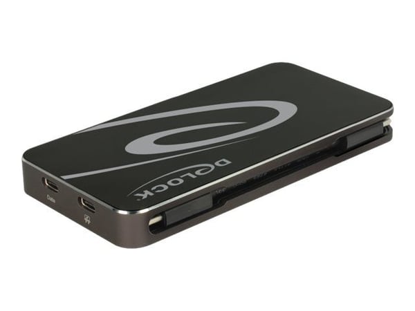 DeLOCK 87773, Langallinen, USB 3.2 Gen 1 (3.1 Gen 1) Type-C, 4,5 W, Musta, 3840 x 2160 pikseliä, Kiina