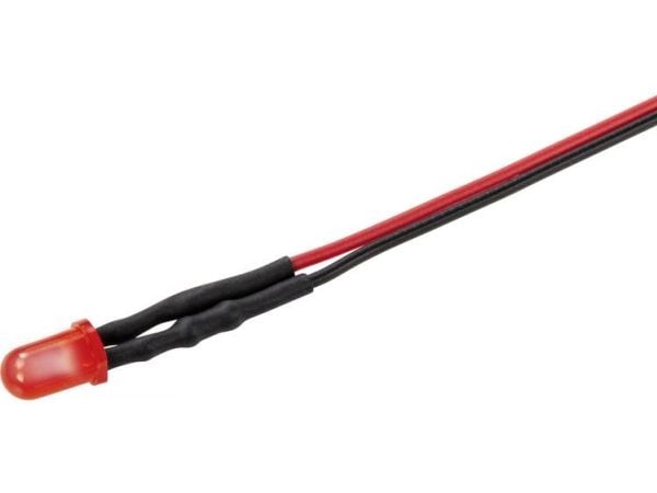 TRU COMPONENTS TC-9323300 LED-merkkivalaisin Punainen 12 V/DC 4000 mcd