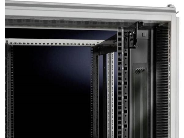 Rittal DK 5302.017, Luftadministrasjonsbaffel, Sort, Stål, 2,08 kg, 1 stykker, 2,68 kg