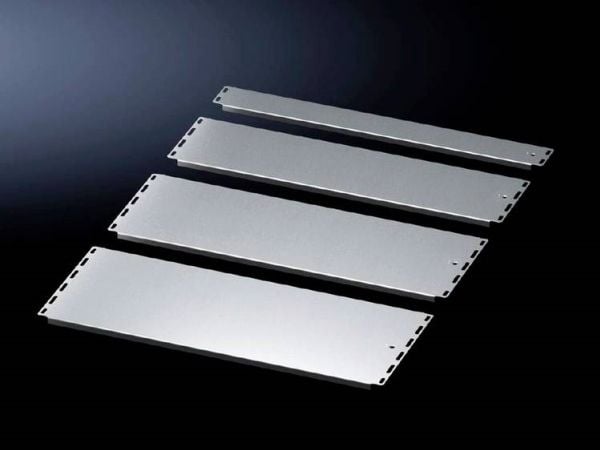 Rittal 8001.218, Gulvplate, Grå, Stål, VX, VX IT, VX SE, 60 cm, 237,5 mm