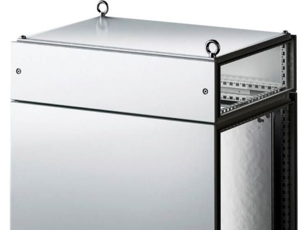 Rittal 8618.521, Hvit, Stål, IP55, VX, 100 cm, 60 cm