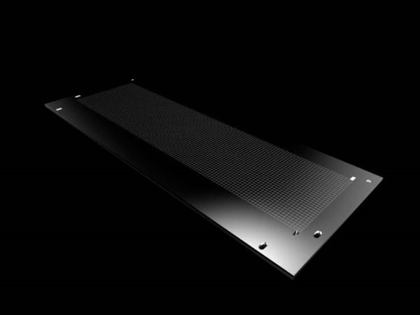 Rittal SV 9683.508, Rackplate, Sort, Akrylonitril-butadien-styren (ABS), 650 mm, 251 mm, 1,4 kg