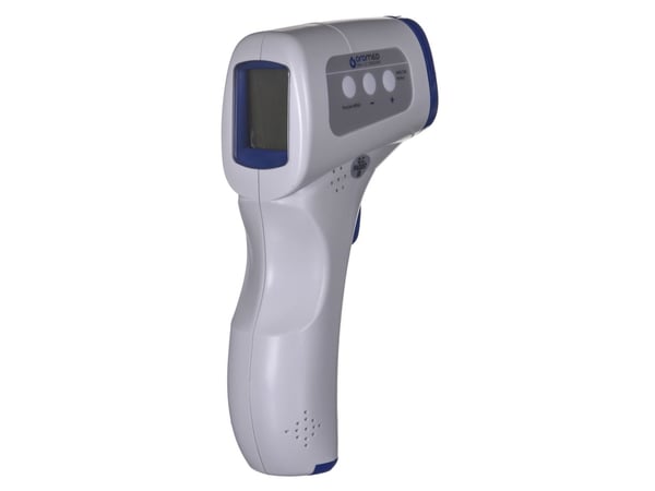 Oromed ORO-T60 PERFECT, Fjernmålingstermometer, Blå, Hvit, Universell, Knapper, °C,°F, Kroppstemperatur