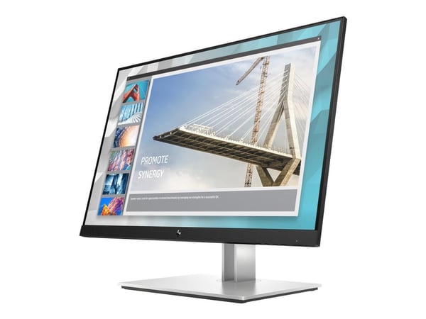HP E24i G4 - E-Series - LED-skärm - 24" - 1920 x 1200 WUXGA @ 60 Hz - IPS - 250 cd/m² - 1000:1 - 5 ms - HDMI, VGA, DisplayPort - svart