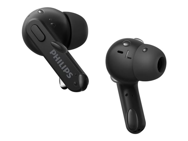 Philips TAT2206BK - True wireless-hodetelefoner med mikrofon - i øret - Bluetooth - lydisolerende - svart