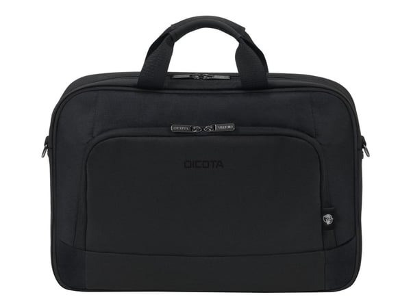 DICOTA Eco Top Traveller BASE - Notebookbæreveske - 13" - 14.1" - svart