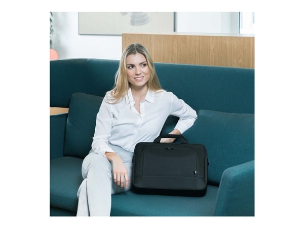 DICOTA Eco Top Traveller BASE - Notebookbæreveske - 13" - 14.1" - svart