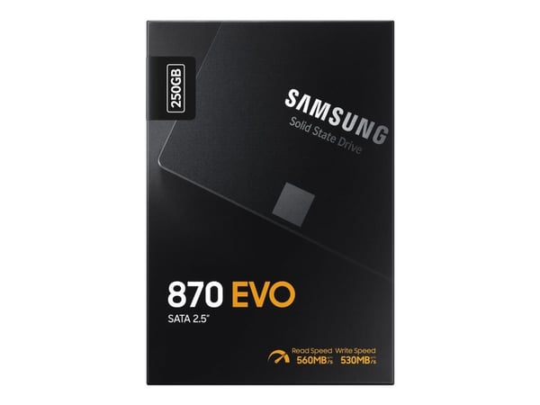 Samsung 870 EVO MZ-77E250BW SSD 250 GB 2.5" SATA III 560 MB/s