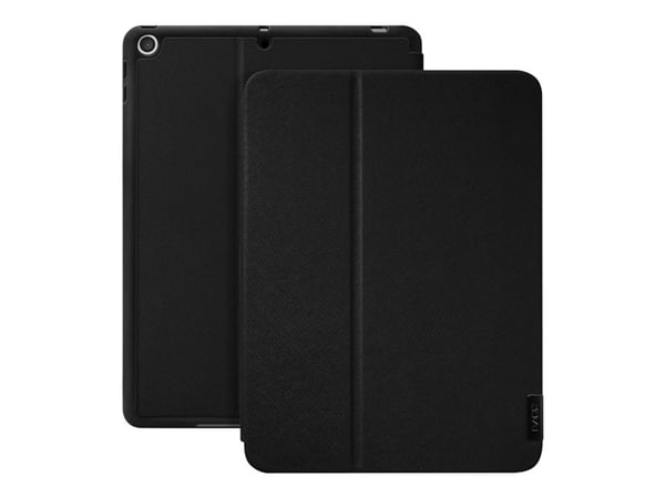 Laut PRESTIGE FOLIO - Lommebok for nettbrett - fauxlær, termoplast-polyuretan (TPU) - svart - 10.2" - for Apple 10.2-inch iPad (7. generasjon)