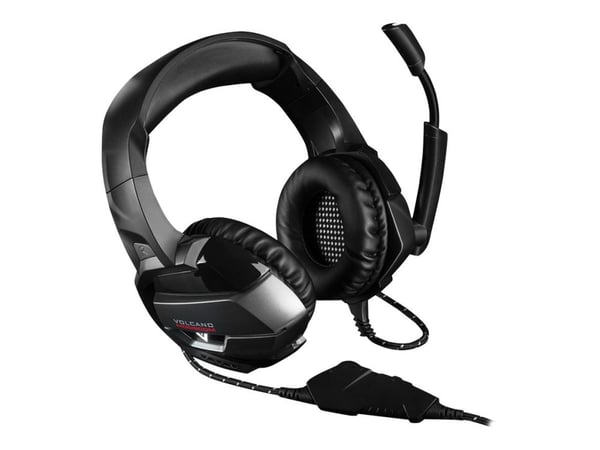 MODECOM VOLCANO MC-859 BOW - Hodesett - full størrelse - kablet - USB, 3,5 mm jakk