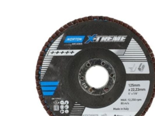 Norton X-Treme lamellslipeskive 125 P40 FLD FDTF 125x22 R860 NOR P40 X860 EU