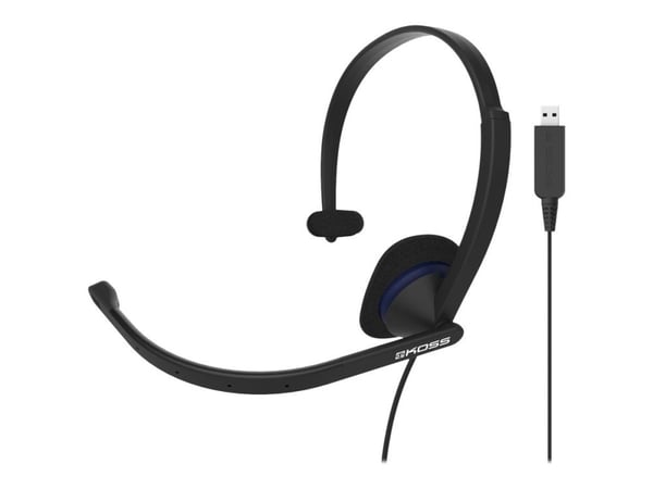 Koss CS195 USB, Langallinen, Toimisto/puhelukeskus, Kuulokkeet, Musta