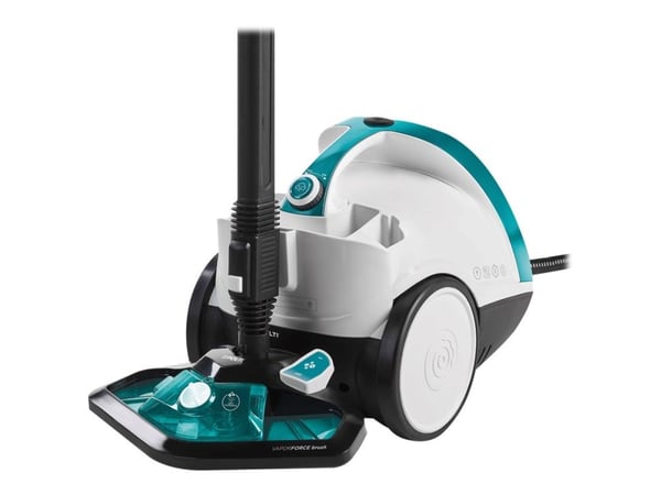 Polti Vaporetto Smart 100_T, Sylinterillinen höyrypuhdistin, Sininen, Valkoinen, Painikkeet, Rotaatio, Ruostumaton teräs, 1500 W, 4 bar
