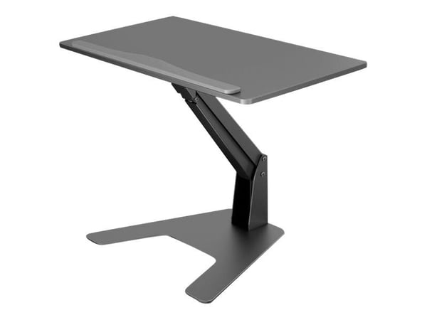 Multibrackets M Laptop Worktstation - Ställ för bärbar dator - bordsmontering - svart