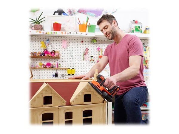 BLACK+DECKER BDCDS18N - Delta-slipemaskin - trådløs - 1 hastighet - uten batteri - 18 V - SOLO