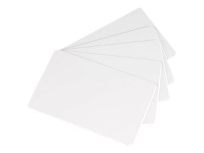 Evolis - Träfiber - 30 mil - blank vit - CR-80 Card (85.6 x 54 mm) 500 kort box - kort - för Edikio Flex; Evolis Primacy, Primacy 2, Zenius
