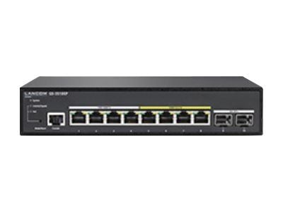 Lancom Systems GS-3510XP, Hallittu, L2, 2.5G Ethernet (100/1000/2500), Power over Ethernet -tuki, Telineasennus, 1U