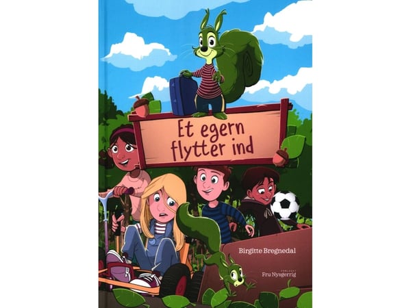 Et ekorn flytter inn | Birgitte Bregnedal | Språk: Dansk