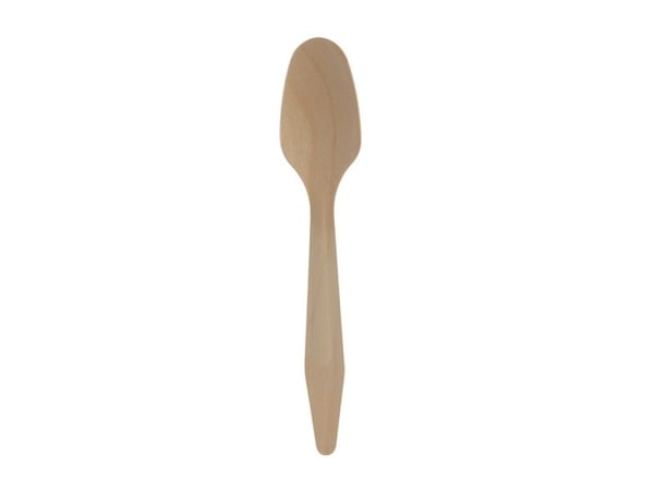Lusikka 185 mm Lux Koivupuu öljytty sileäpintainen,100 kpl/ps - (100 kpl.)