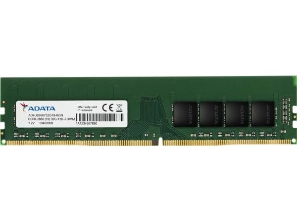 ADATA Premier Series - DDR4 - modul - 8 GB - DIMM 288-pin - 2666 MHz / PC4-21300 - CL19 - 1.2 V - ikke-bufret - ikke-ECC