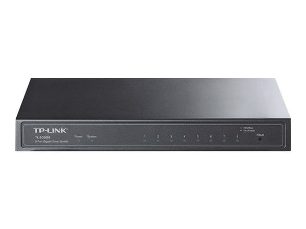 TP-Link Omada SG2008, Hallittu, L2/L2+, Gigabit Ethernet (10/100/1000), Seinäkiinnitteinen