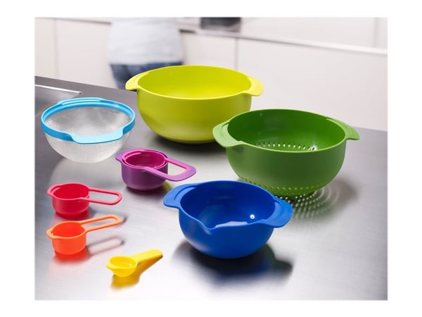 Joseph Joseph Nest 9 Plus - Skålsett - 9 stk. - multifarge