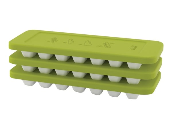 Joseph Joseph QuickSnap Plus - Isbricka - vit, grön